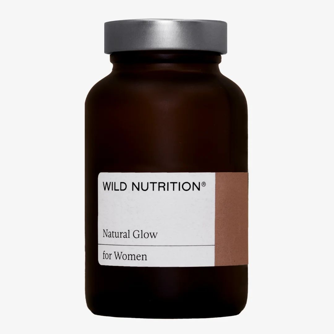 Wild Nutrition Food-Grown Natural Glow for Women (60 caps)