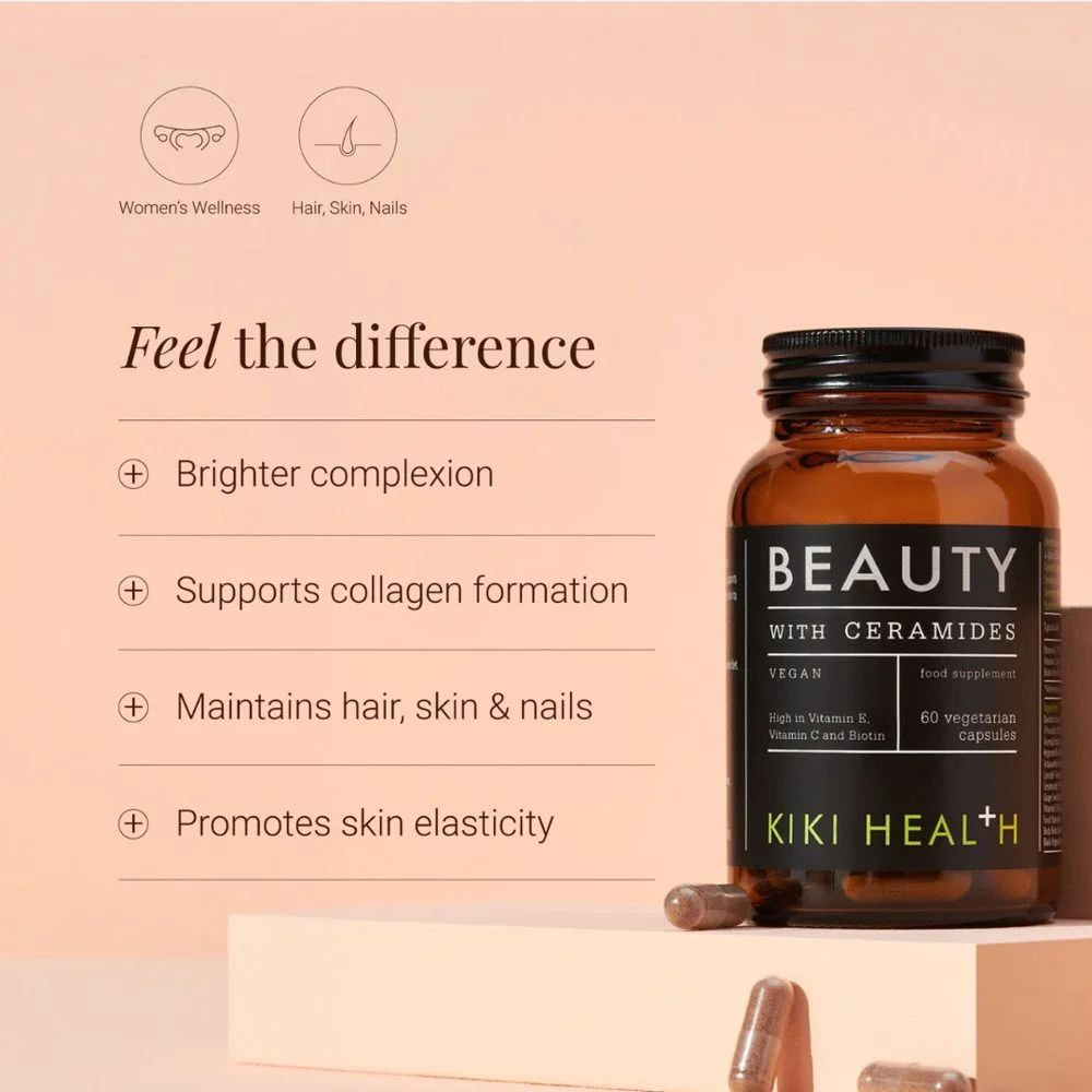 KIKI Health Beauty with Ceramides (60 vegicaps), image 2