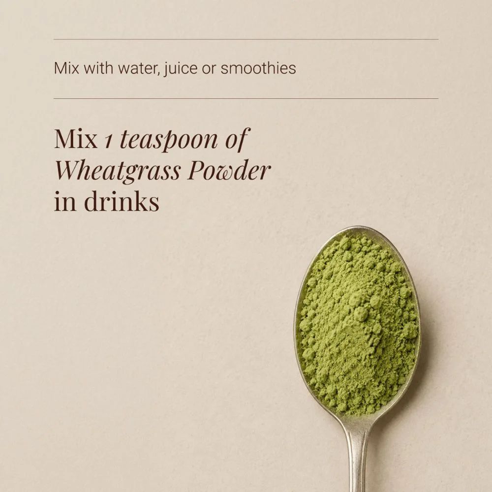 KIKI Health Organic Wheatgrass Powder (100g), image 2