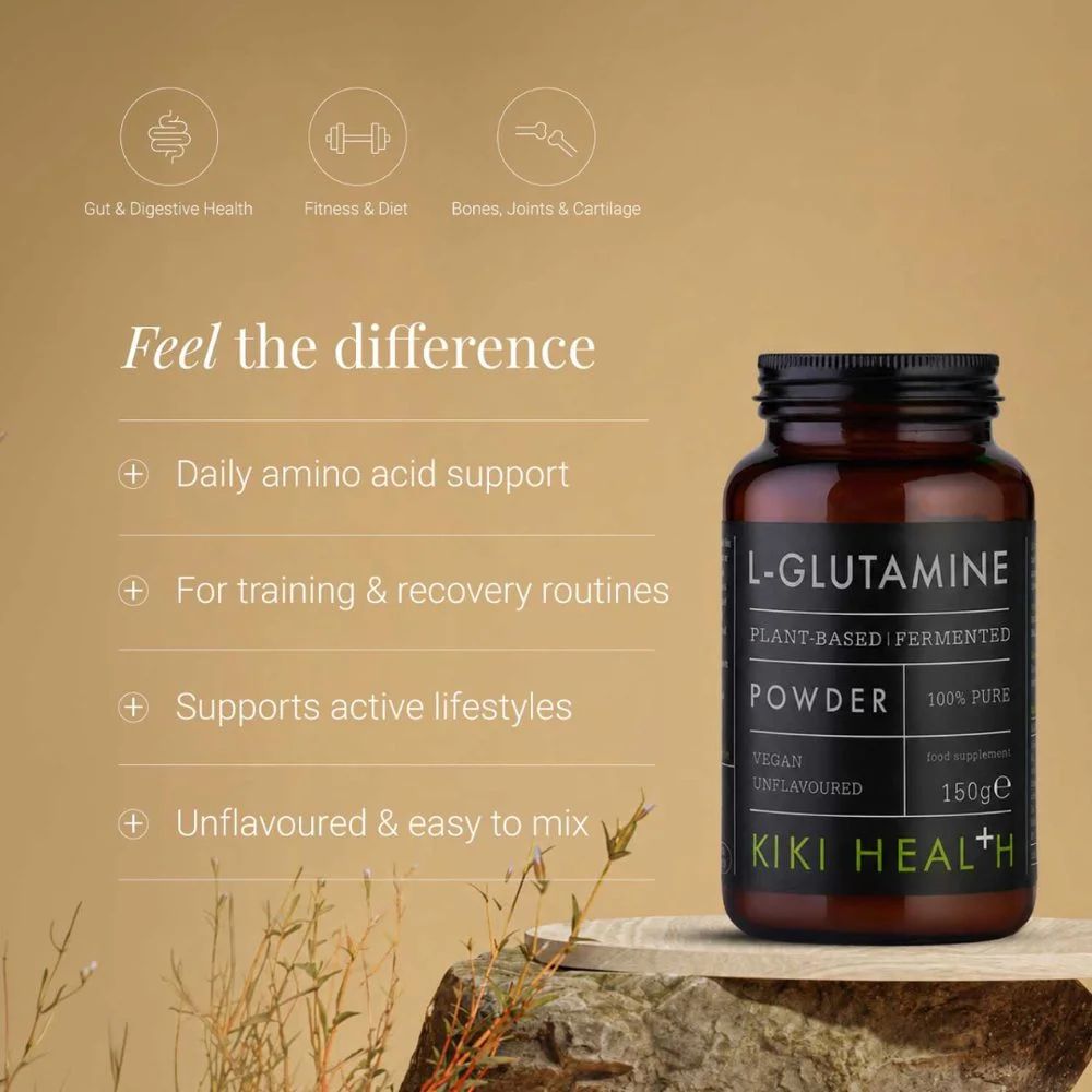 KIKI Health L-Glutamine Powder (150g), image 2