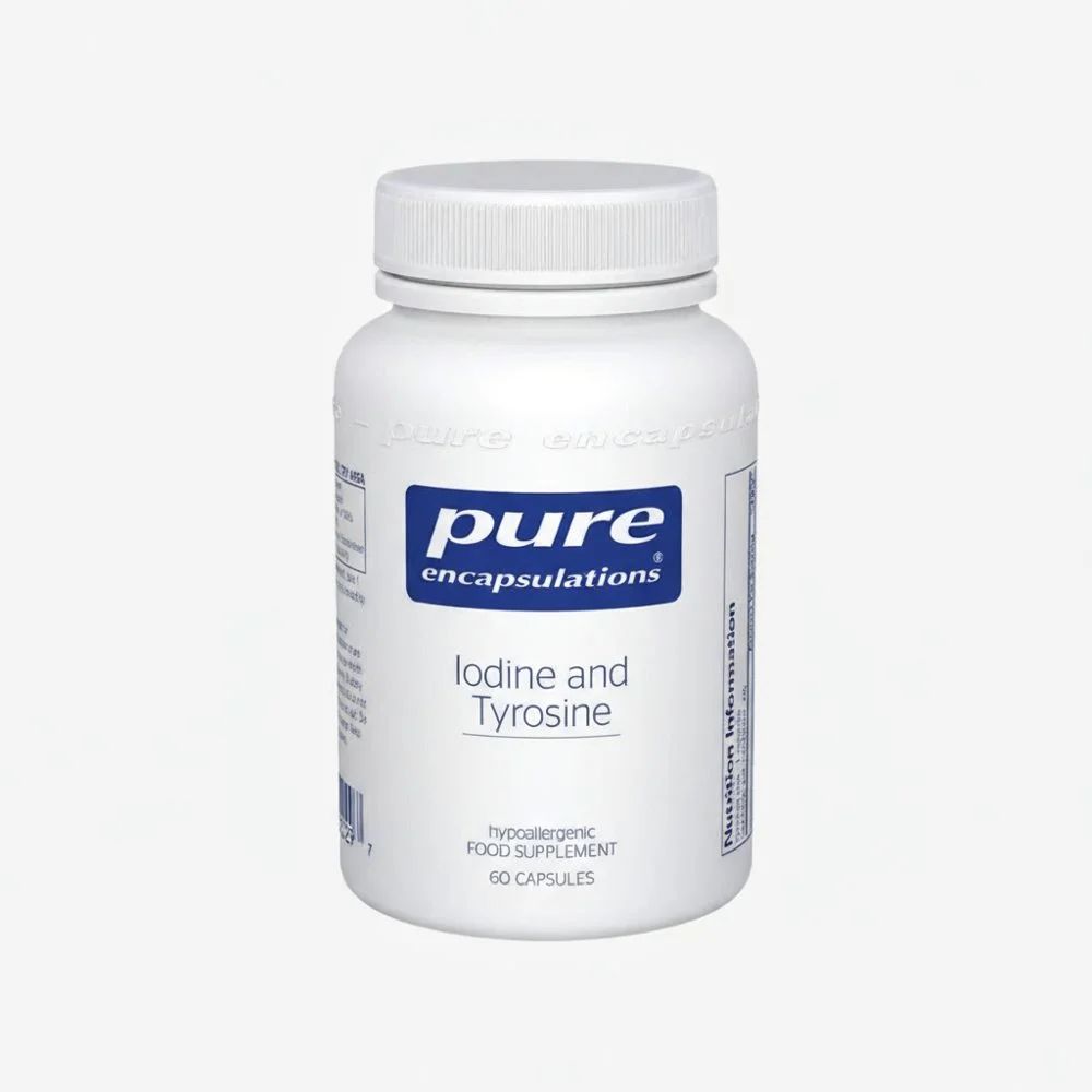 Pure Encapsulations Iodine and Tyrosine (60 Capsules)