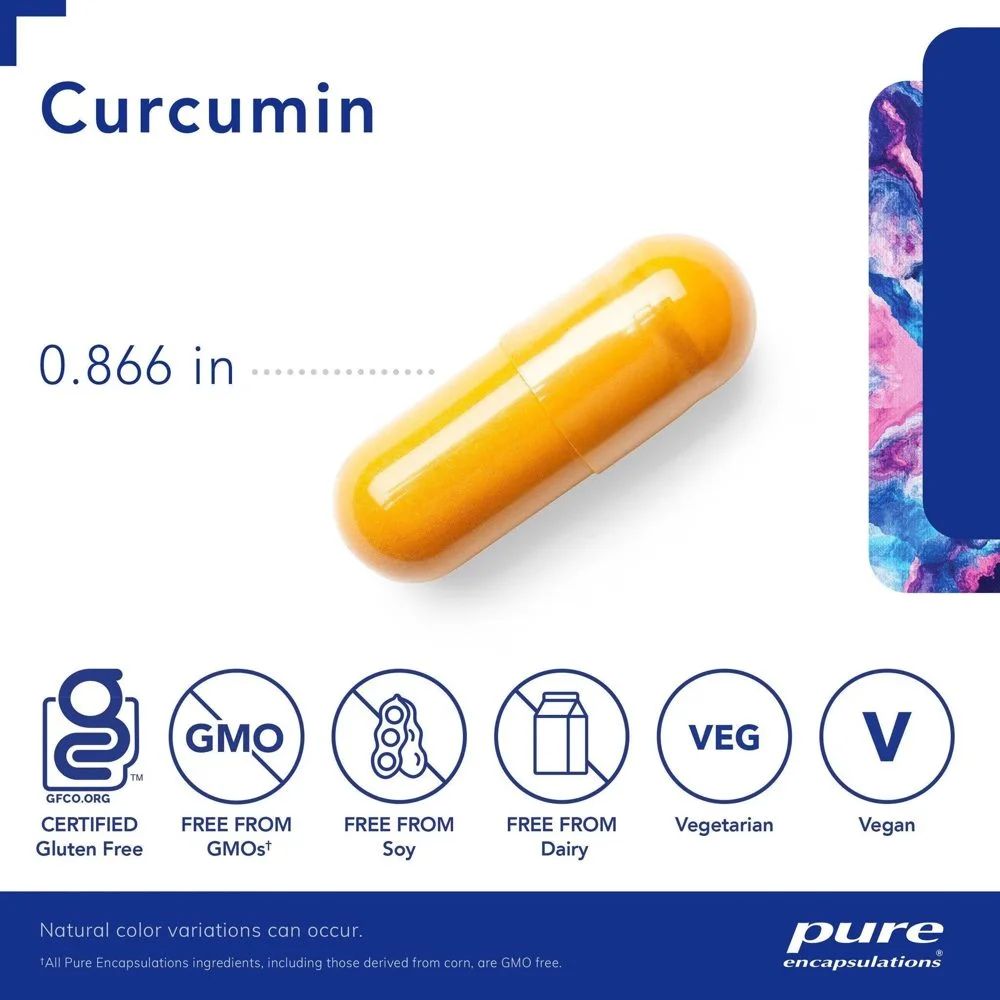 Pure Encapsulations Curcumin (60 Capsules), image 2