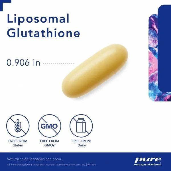 Pure Encapsulations Liposomal Glutathione (60 Capsules), image 2