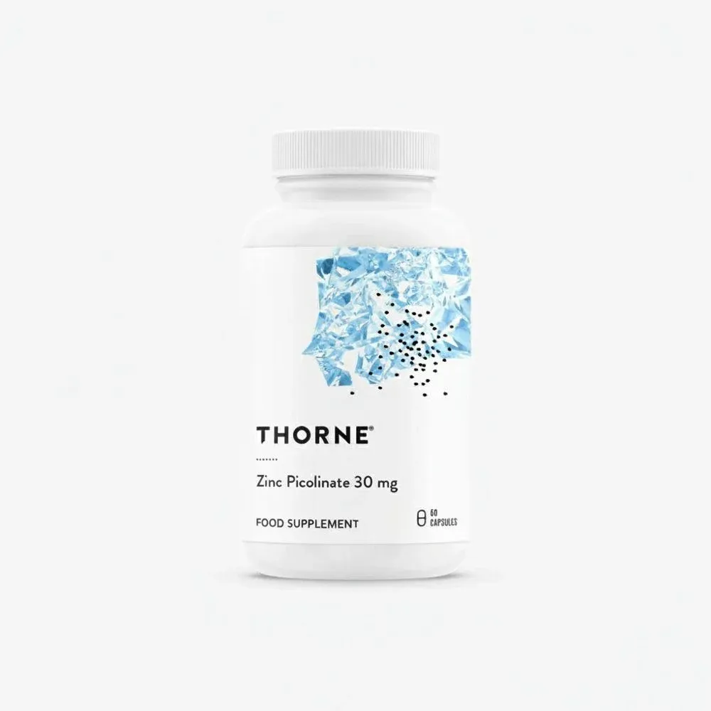 Thorne Zinc Picolinate 30mg (60 Capsules)