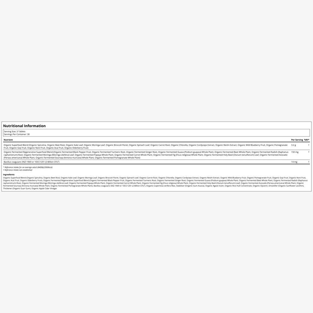 Ancient Nutrition SuperGreens Tablets (90 Tablets), image 2