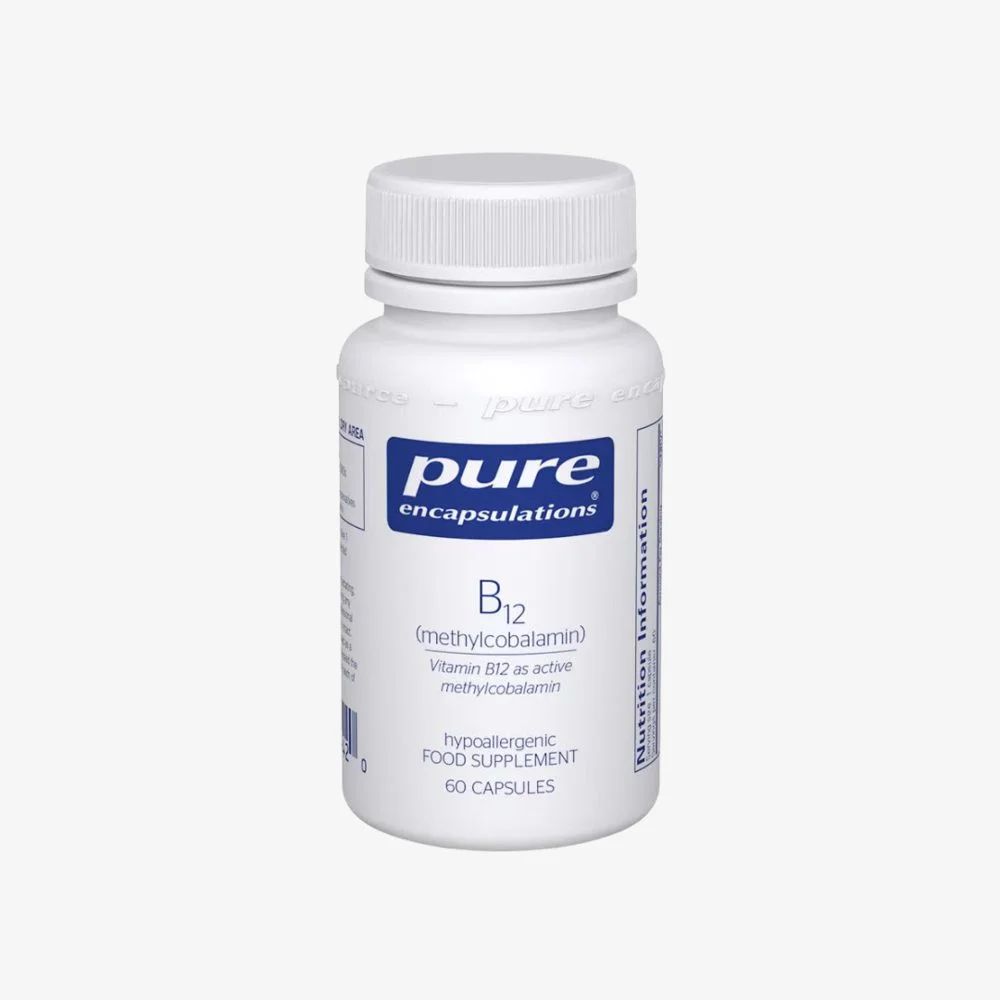 Pure Encapsulations B12 Methylcobalamin (60 Capsules)