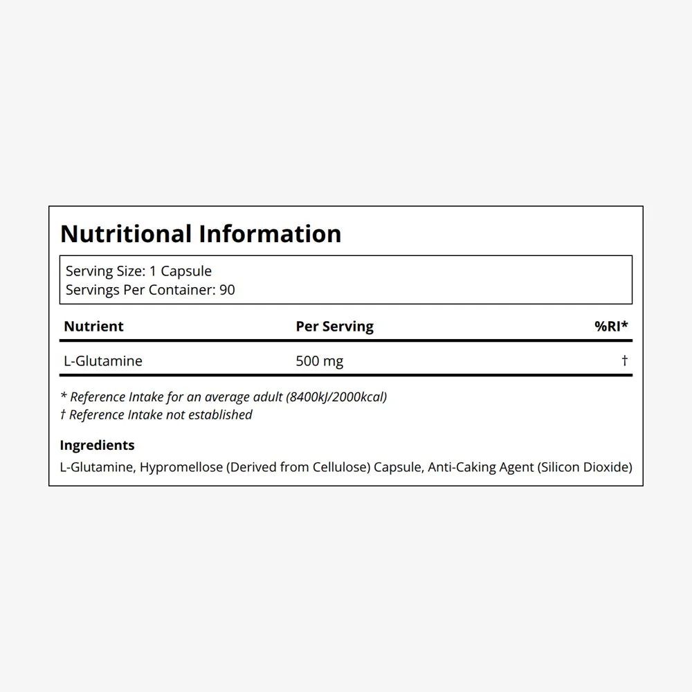 Thorne L-Glutamine (90 Capsules), image 2