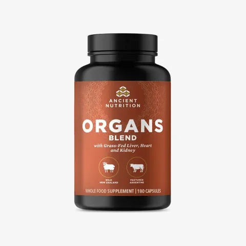 Ancient Nutrition Ancient Glandulars Organs Blend (180 Capsules)