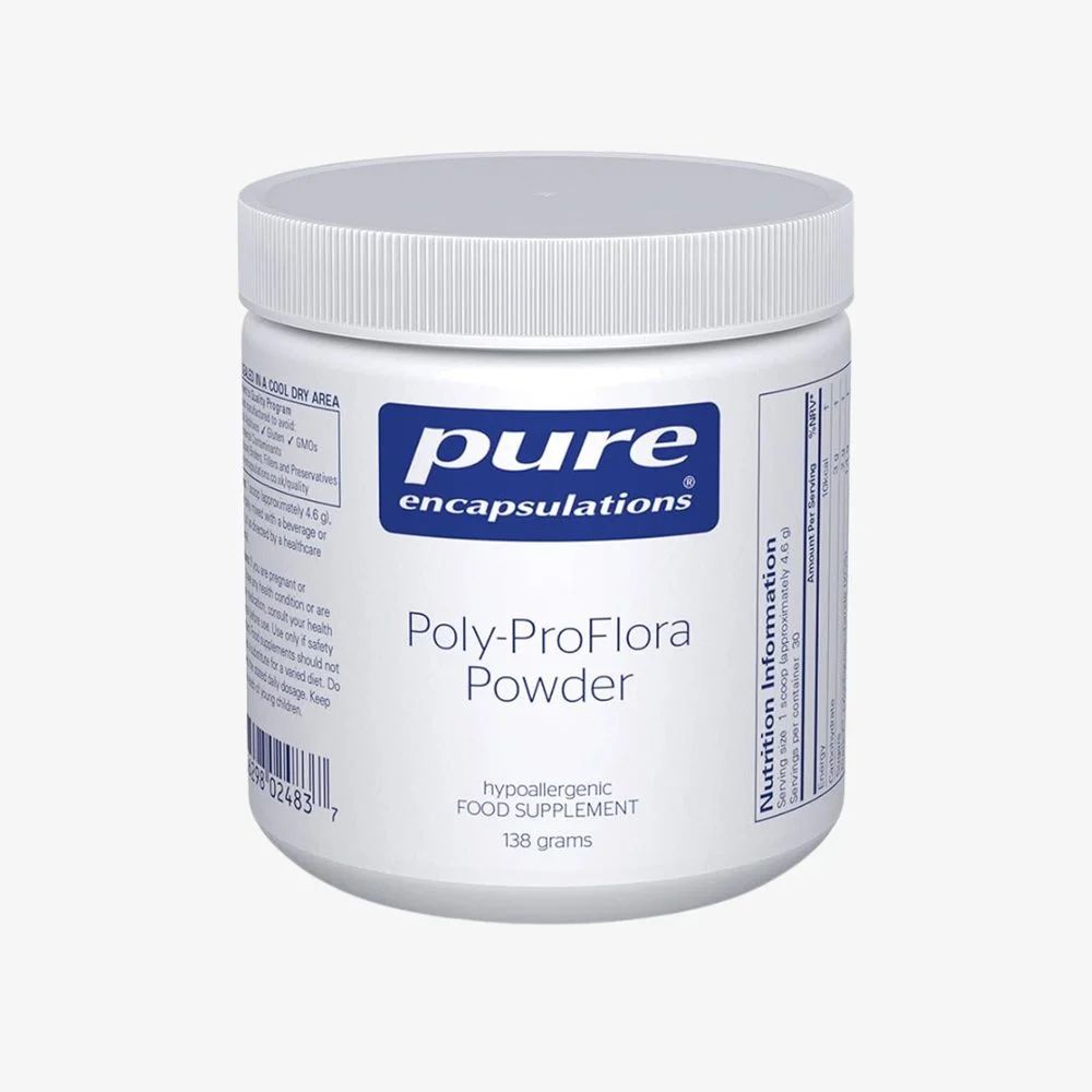 Pure Encapsulations Poly-ProFlora Powder (138g)