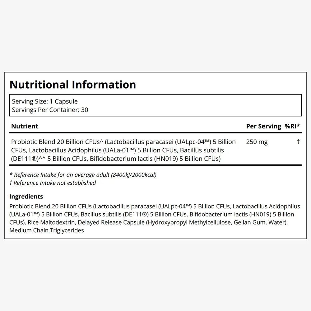 Thorne FloraSport 20B NSF (30 Capsules), image 2