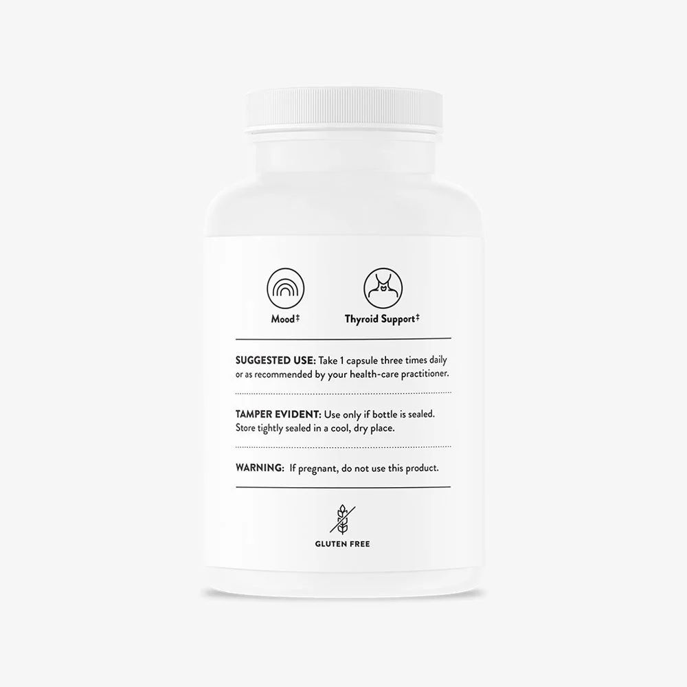 Thorne L-Tyrosine (90 Capsules), image 2