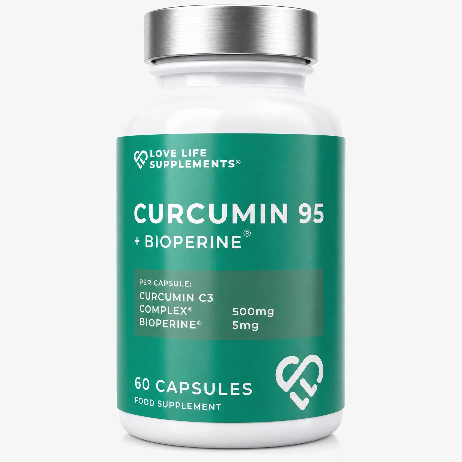 Love Life Supplements Curcumin 95 (60 Capsules)