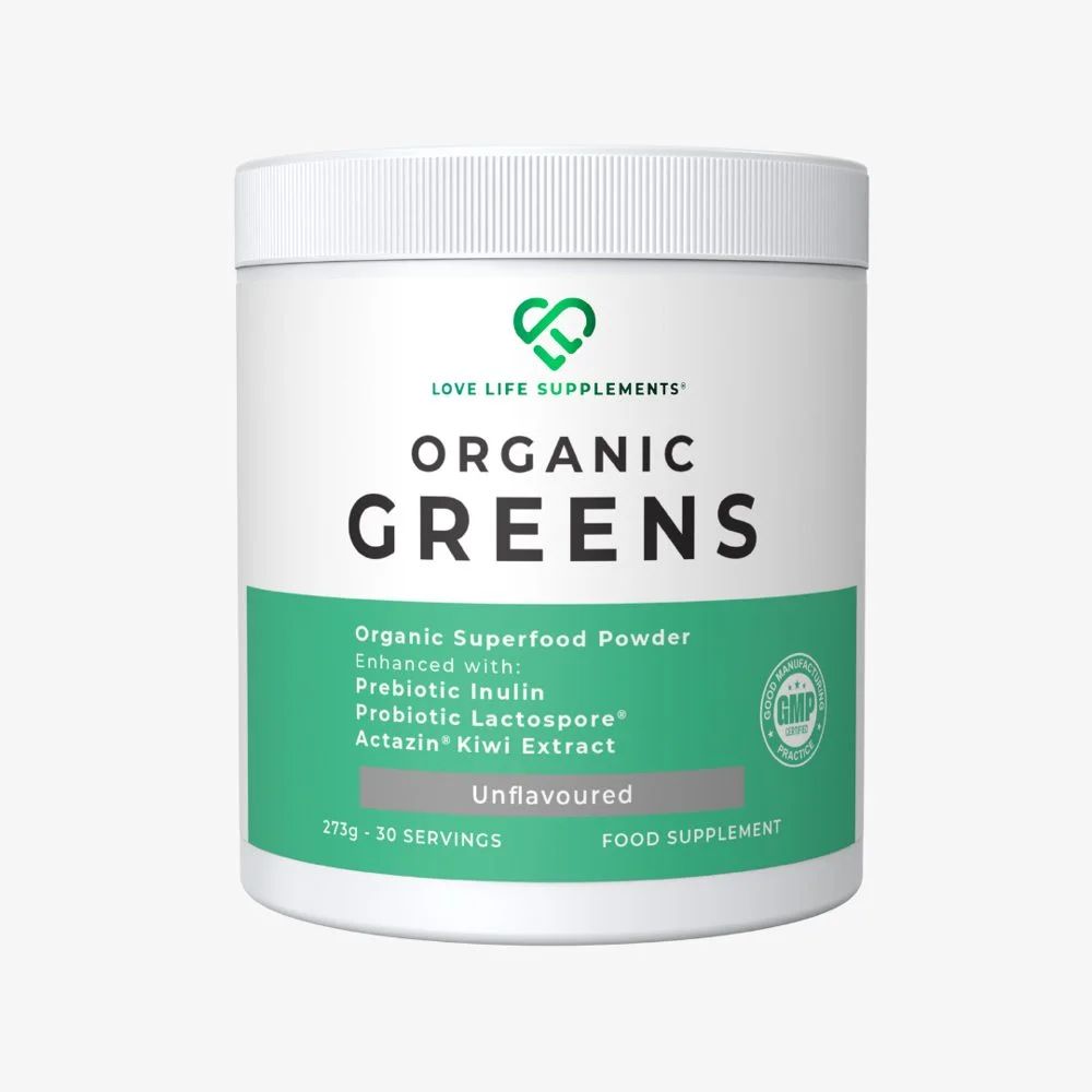 Love Life Supplements Greens Unflavoured (30 Servings)