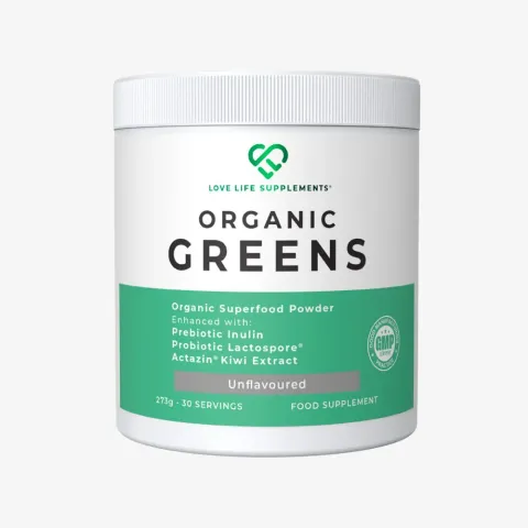 Love Life Supplements Greens Unflavoured (30 Servings)