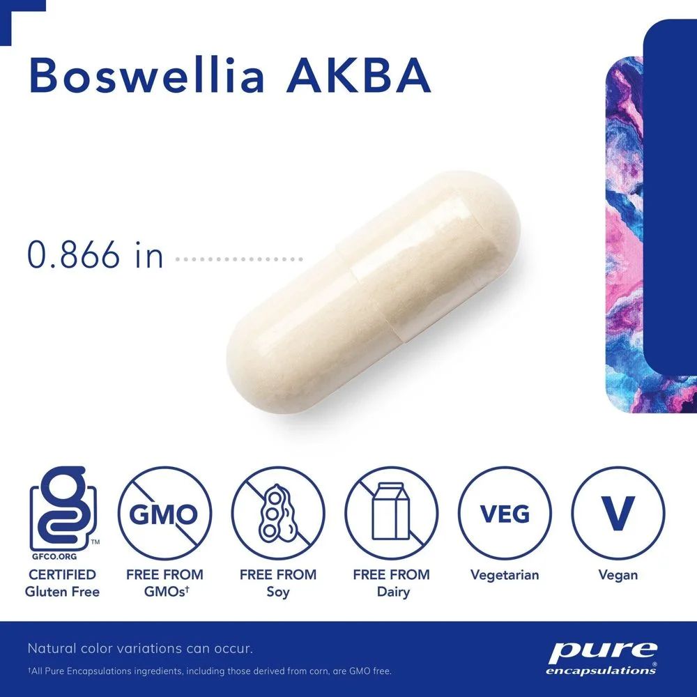 Pure Encapsulations Boswellia AKBA (60 Capsules), image 2