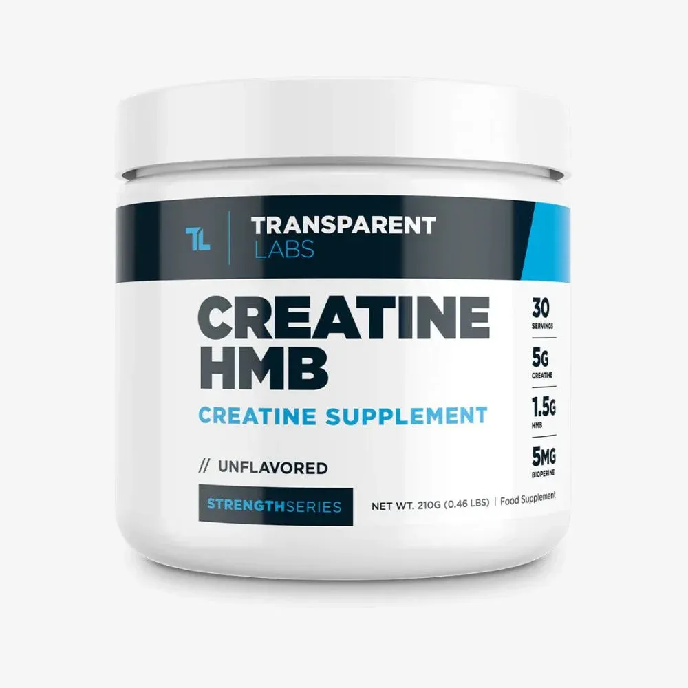 Transparent Labs Creatine HMB Unflavoured (60 Servings)
