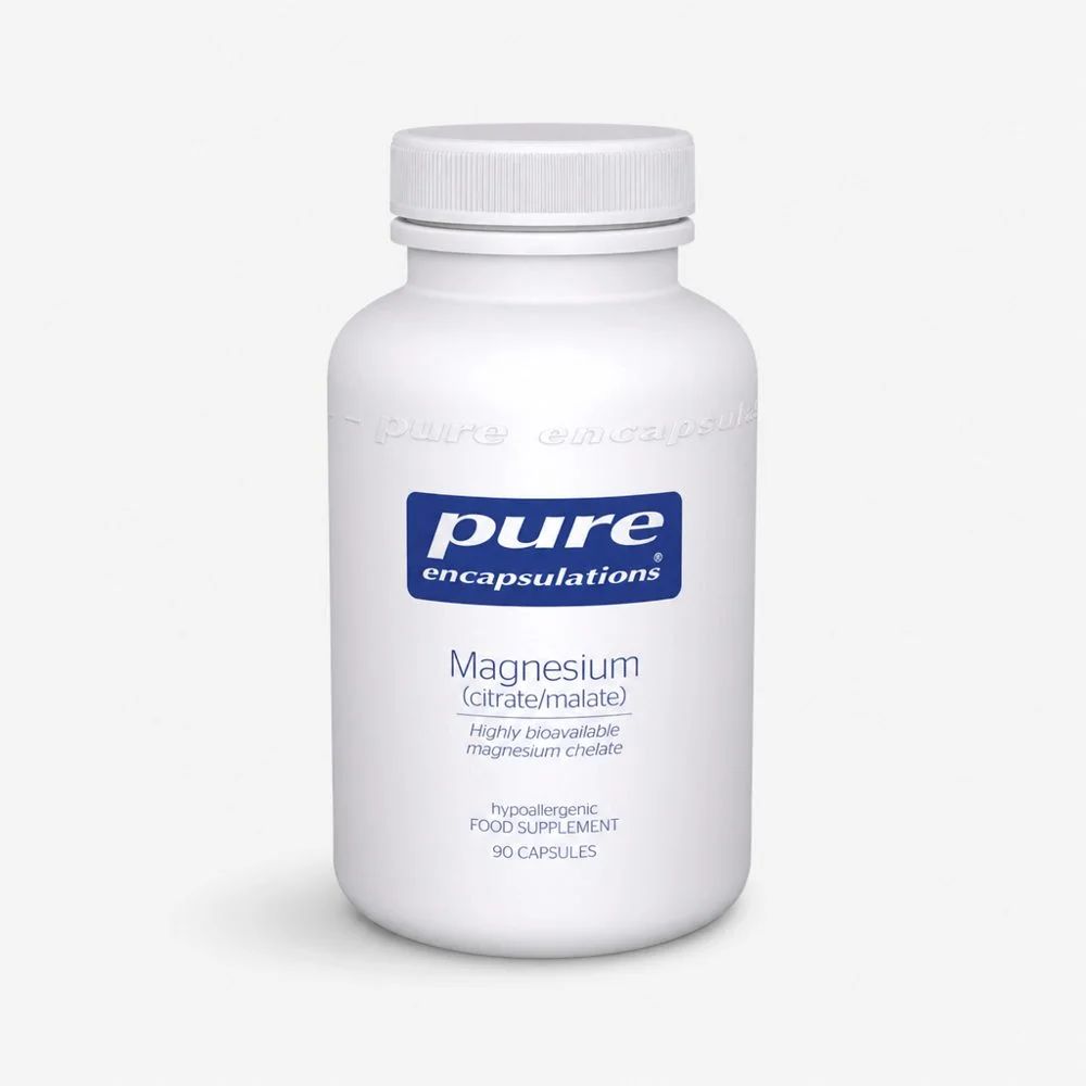Pure Encapsulations Magnesium Citrate/Malate (180 Capsules)