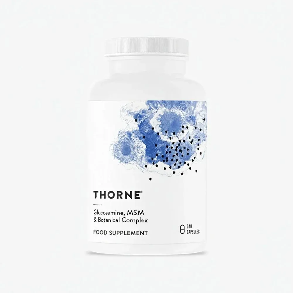 Thorne Glucosamine, MSM and Botanical Complex (240 Capsules)