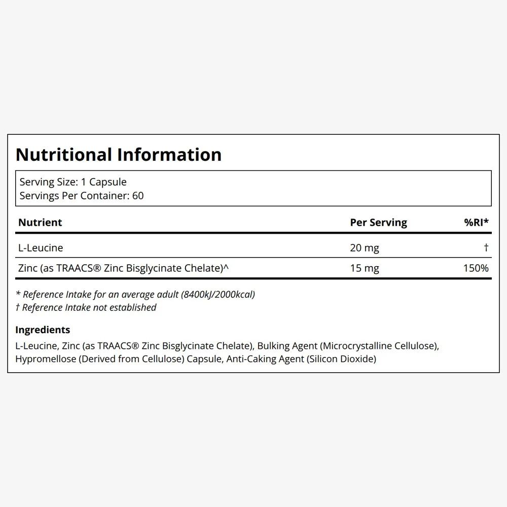 Thorne Zinc Bisglycinate 15mg (60 Capsules), image 2