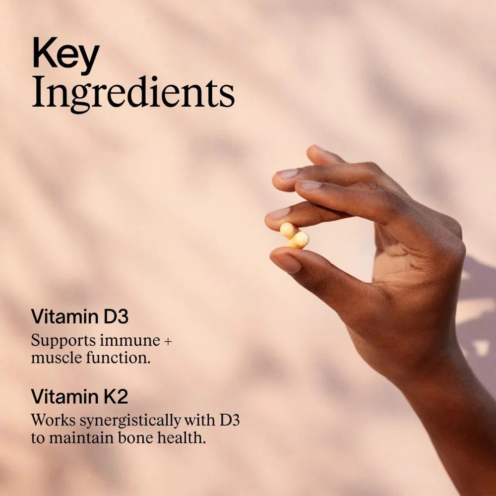 Artah Essential D3/K2 (60 Capsules), image 2