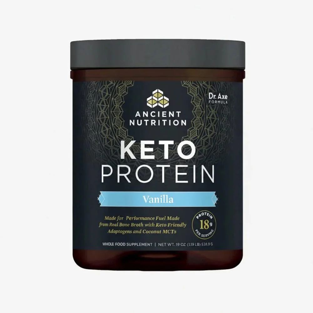 Ancient Nutrition Keto Protein Vanilla (17 Servings)