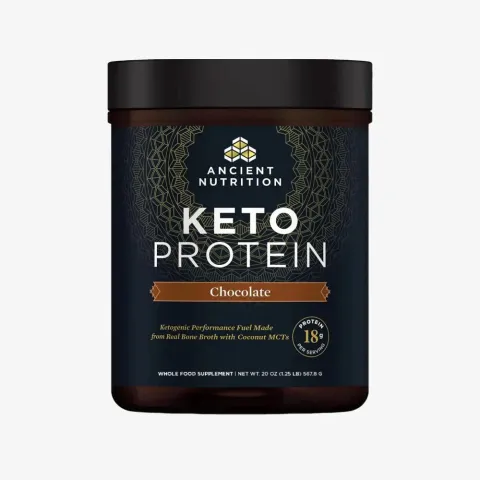 Ancient Nutrition Keto Protein Chocolate (17 Servings)