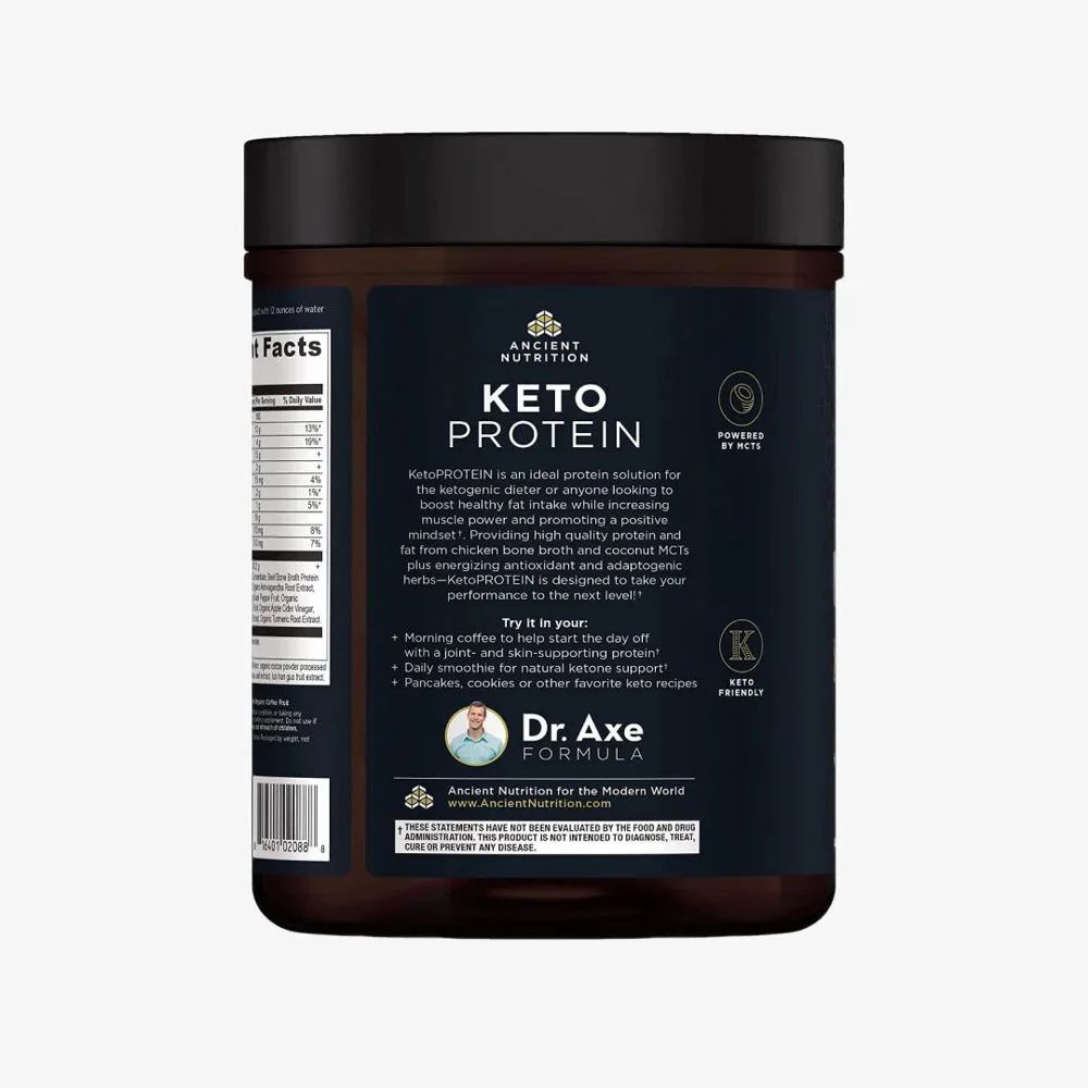 Ancient Nutrition Keto Protein Chocolate (17 Servings), image 2