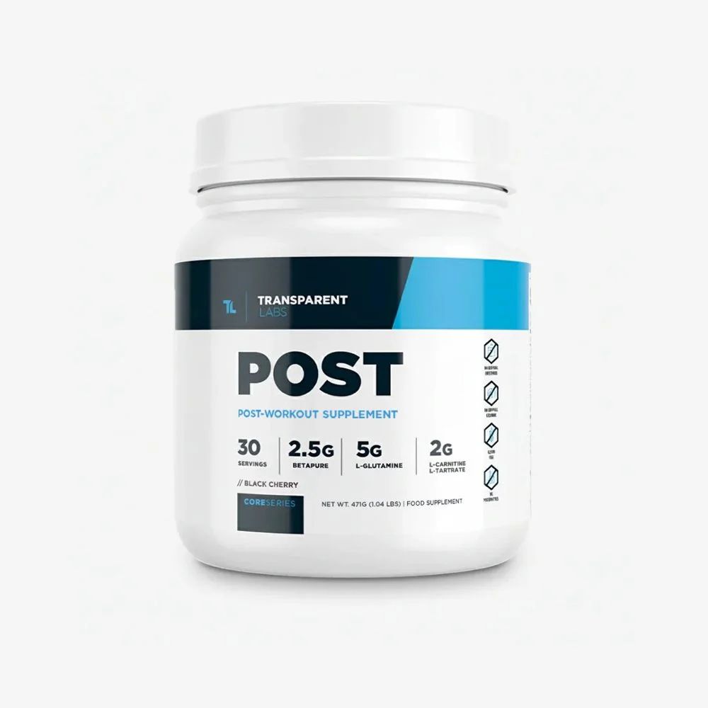 Transparent Labs CoreSeries Post Workout Black Cherry (30 Servings)