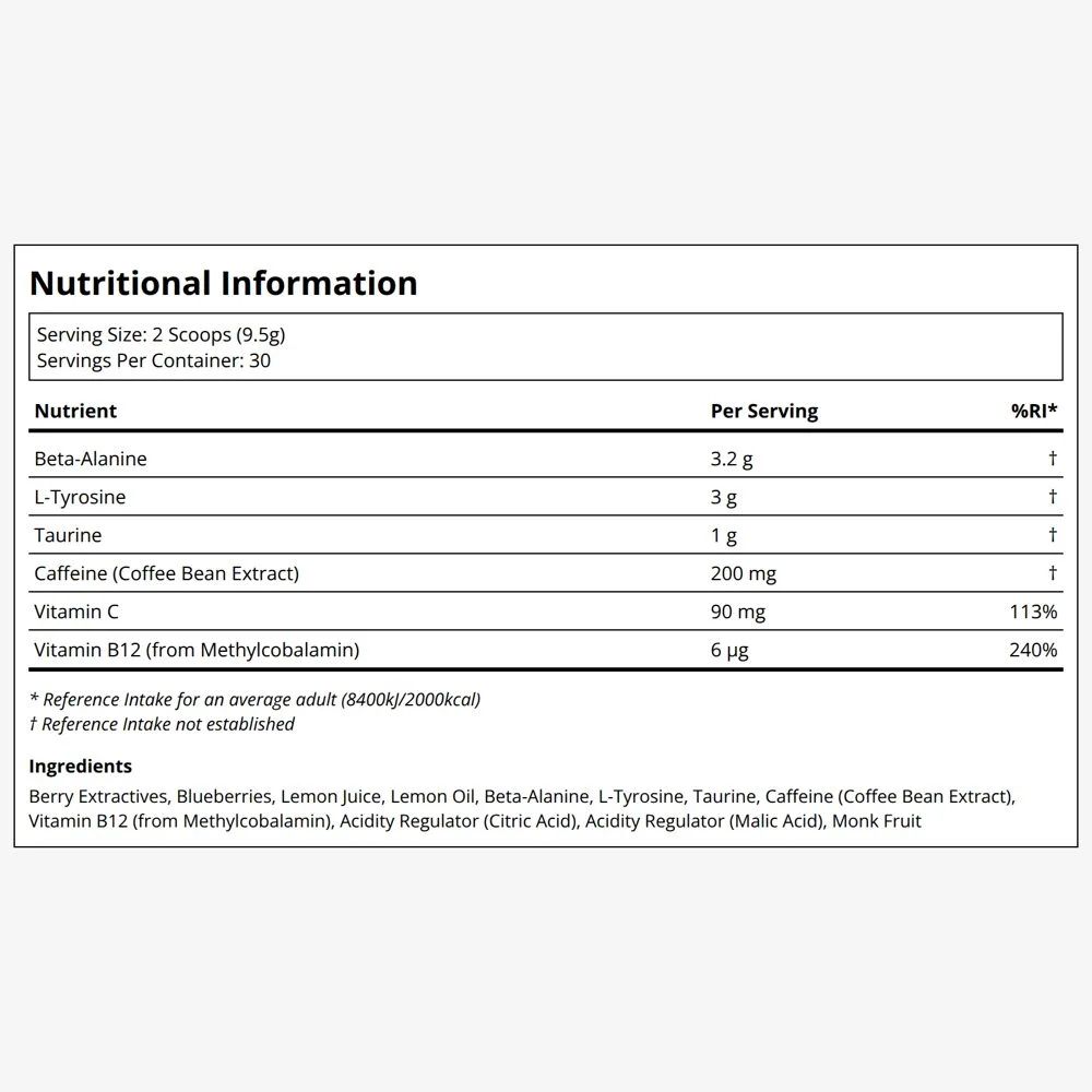 Promix Nutrition Promix Pre-Workout Mixed Berry (30 Servings), image 2