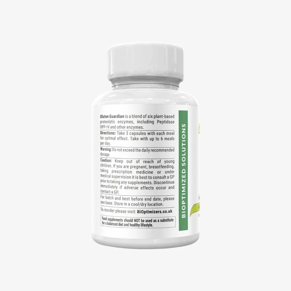 BiOptimizers Gluten Guardian (90 Capsules), image 2