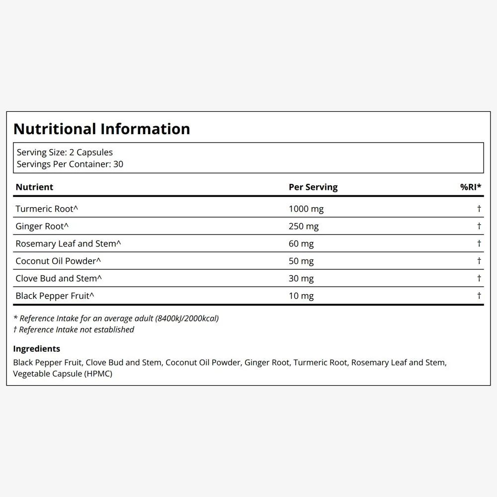Paleovalley Turmeric Complex (60 Capsules), image 2