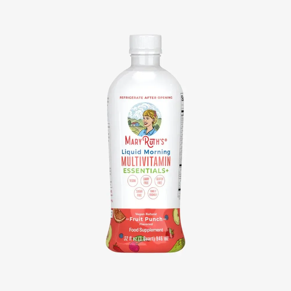 MaryRuth's Liquid Morning Multivitamin Essentials Fruit Punch (946ml)