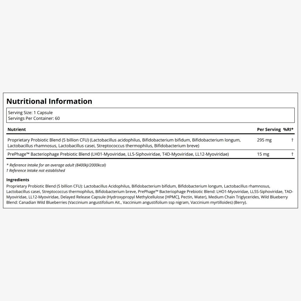 Designs for Health Probiophage DF (120 Capsules), image 2