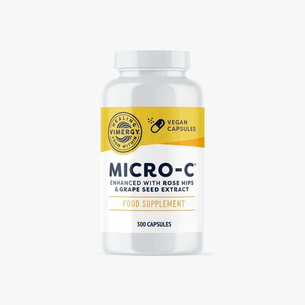 Vimergy Micro-C with Rose Hips & Grape Seed Extract (300 Capsules)