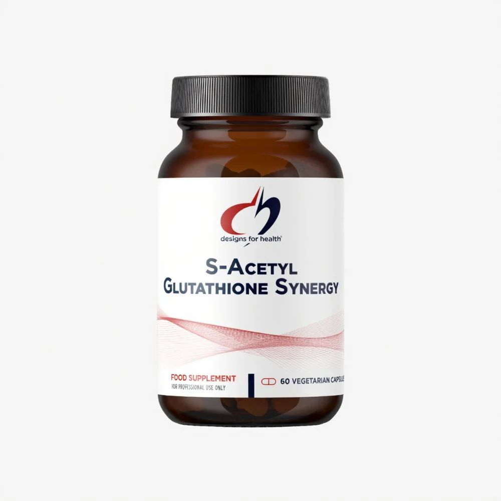 Designs For Health S-Acetyl Glutathione Synergy (60 Capsules)