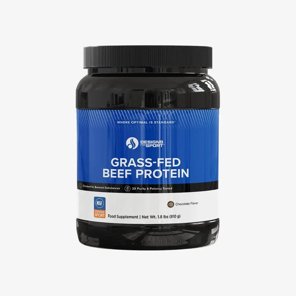 Designs For Health Grass-Fed Beef Protein Chocolate (810g)
