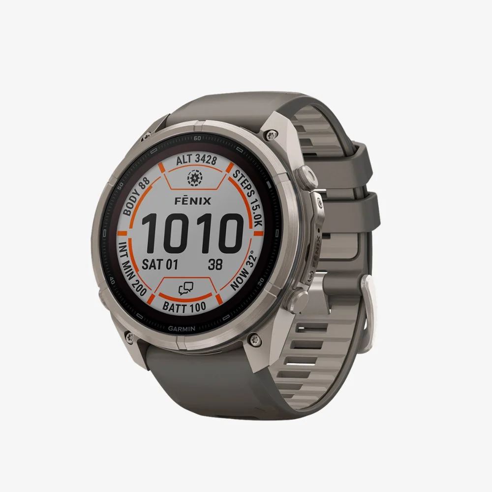Garmin fenix 9 Pro inReach Solar 51mm Titanium (Pebble Grey/Silver Grey)