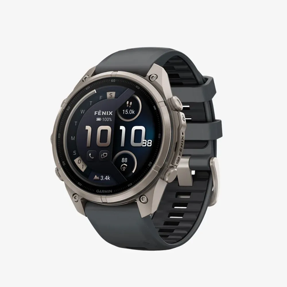 Garmin fenix 9 Pro inReach 47mm Titanium with Graphite/Black Band