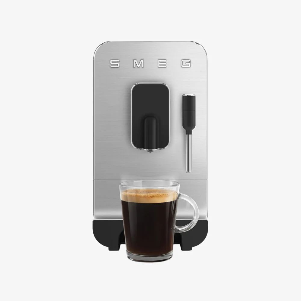 SMEG Bean to Cup Coffee Machine, Matte Black, image 2