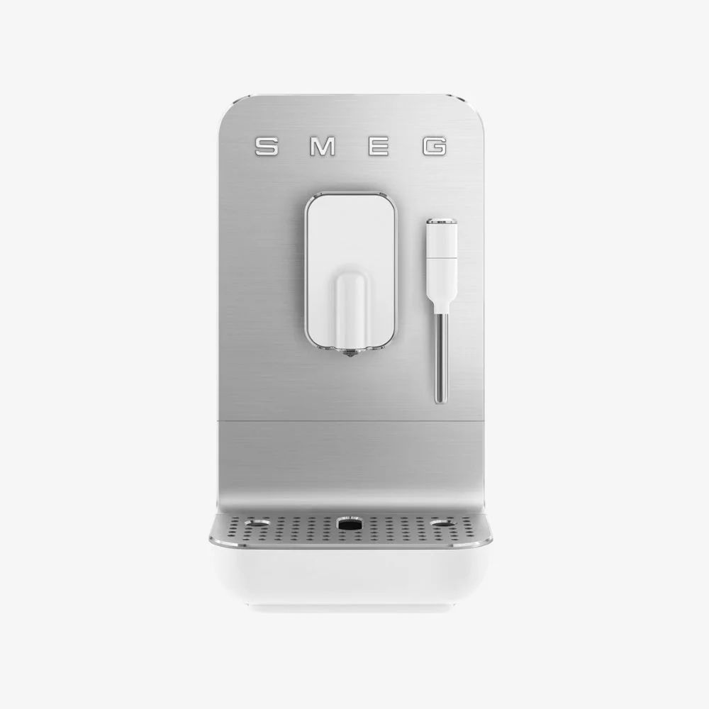 SMEG Bean to Cup Coffee Machine, Matte White