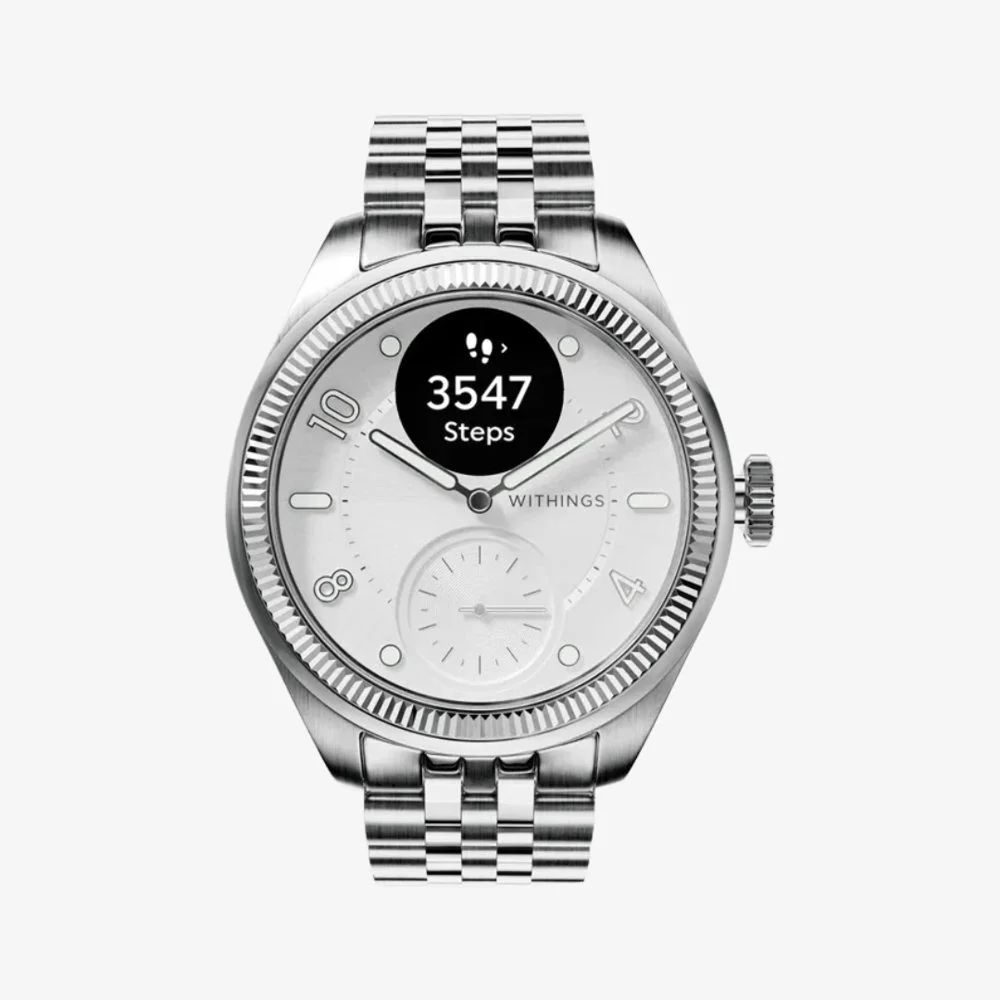 Withings ScanWatch Nova Brilliant, Silver