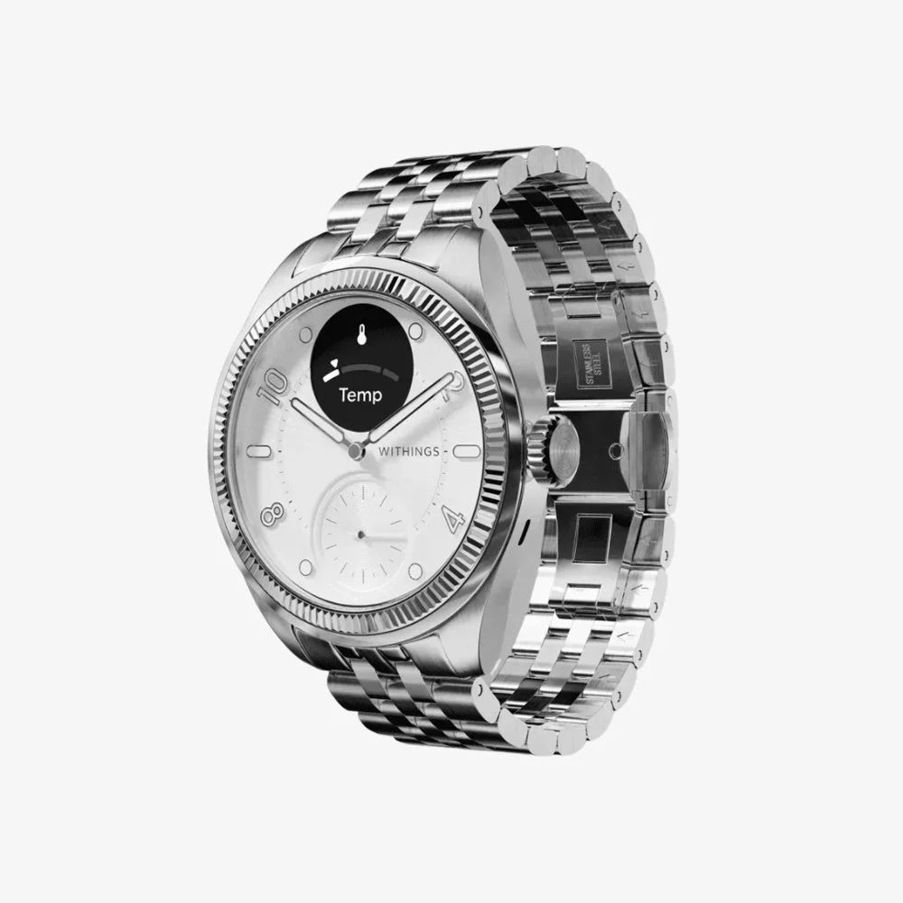 Withings ScanWatch Nova Brilliant, Silver, image 2