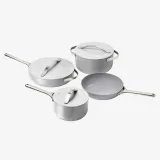Caraway Ceramic Non-Stick Cookware Set, Gray