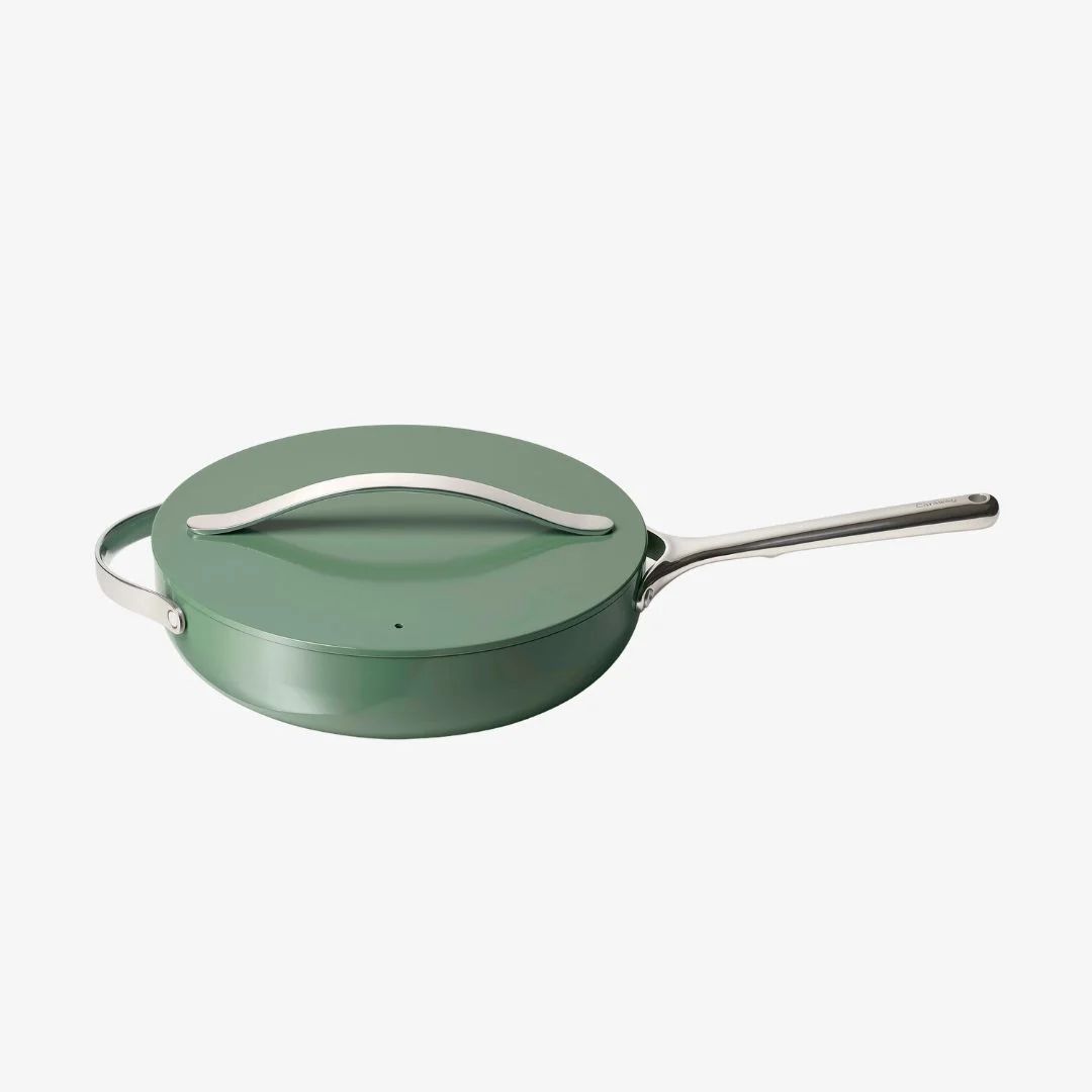 Caraway Ceramic Non-Stick Cookware Set, Sage, image 2