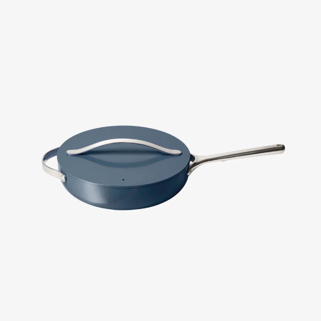 Caraway Ceramic Non-Stick Cookware Set, Navy, image 2
