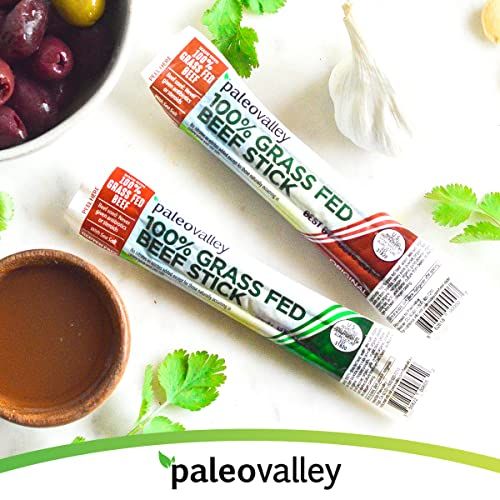 Paleovalley 100% Grass Fed Beef Sticks - Original, image 2