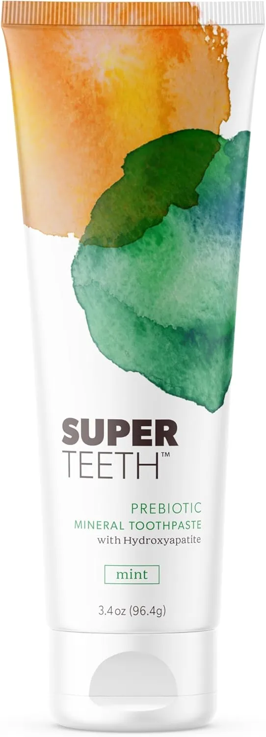 Superteeth Prebiotic Mineral Toothpaste - Mint