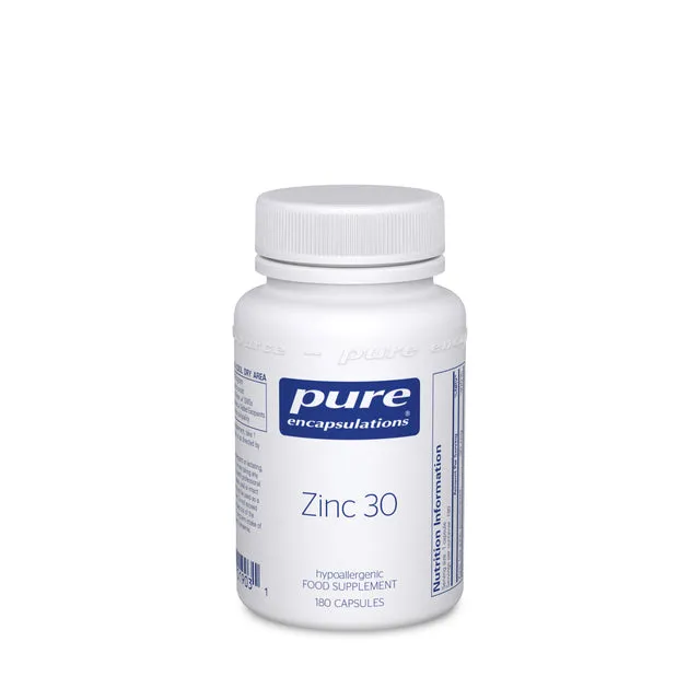 Pure Encapsulations Zinc 30