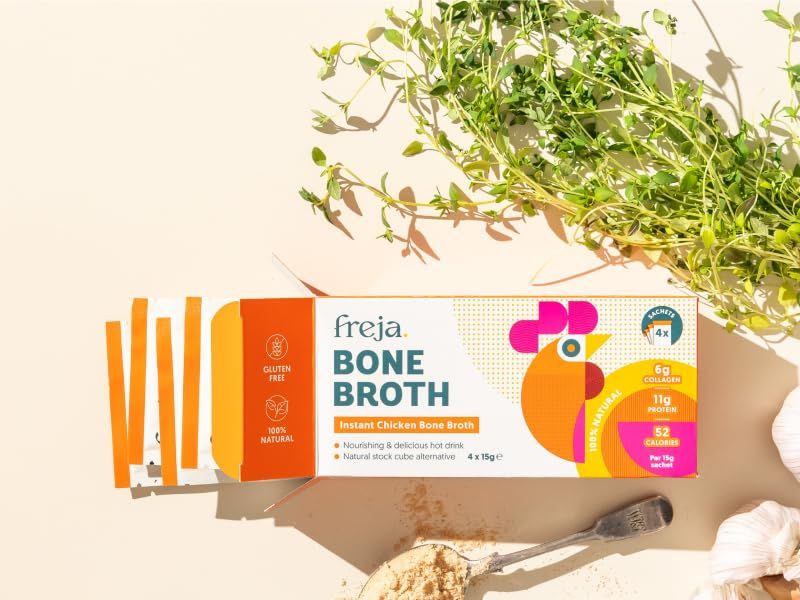 Freja Foods Instant Bone Broth Sachet - Chicken, image 2
