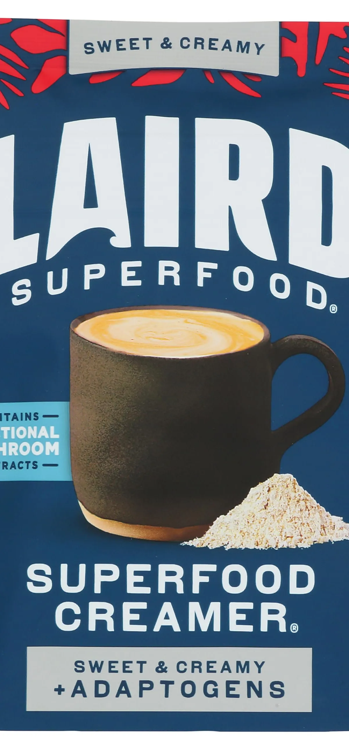 Laird Superfood Sweet & Creamy Superfood Creamer with Adaptogens